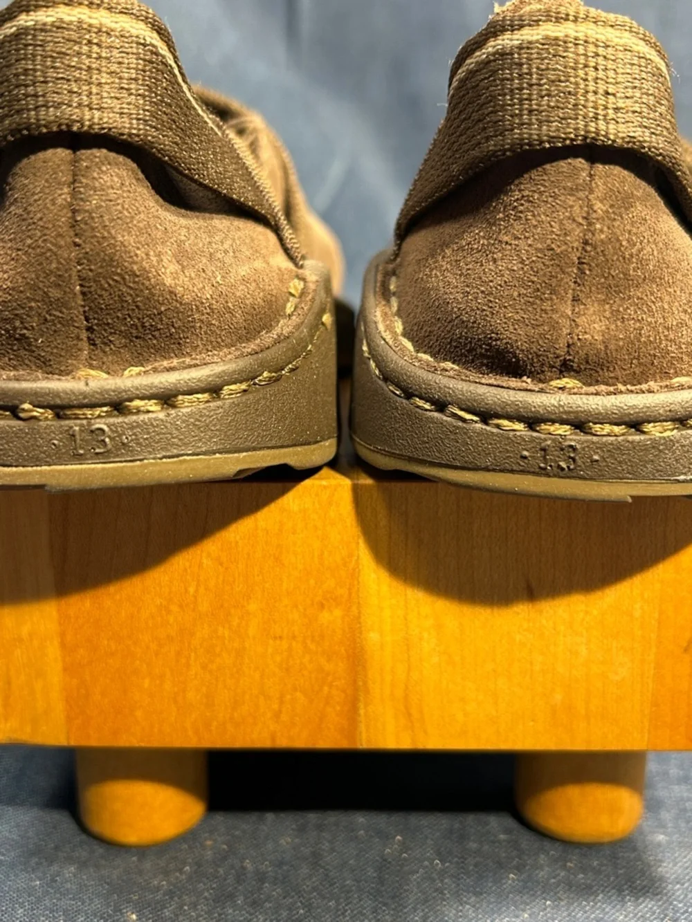 Chaco leather loafers slide in shoes